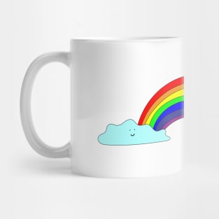 Rainbows = Happiness Mug